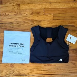 NWT New Forme Power+ Size XL Sports Bra Black/Obsedian Posture Taylor Swift
